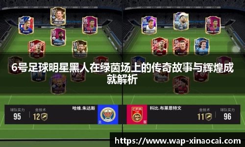6号足球明星黑人在绿茵场上的传奇故事与辉煌成就解析